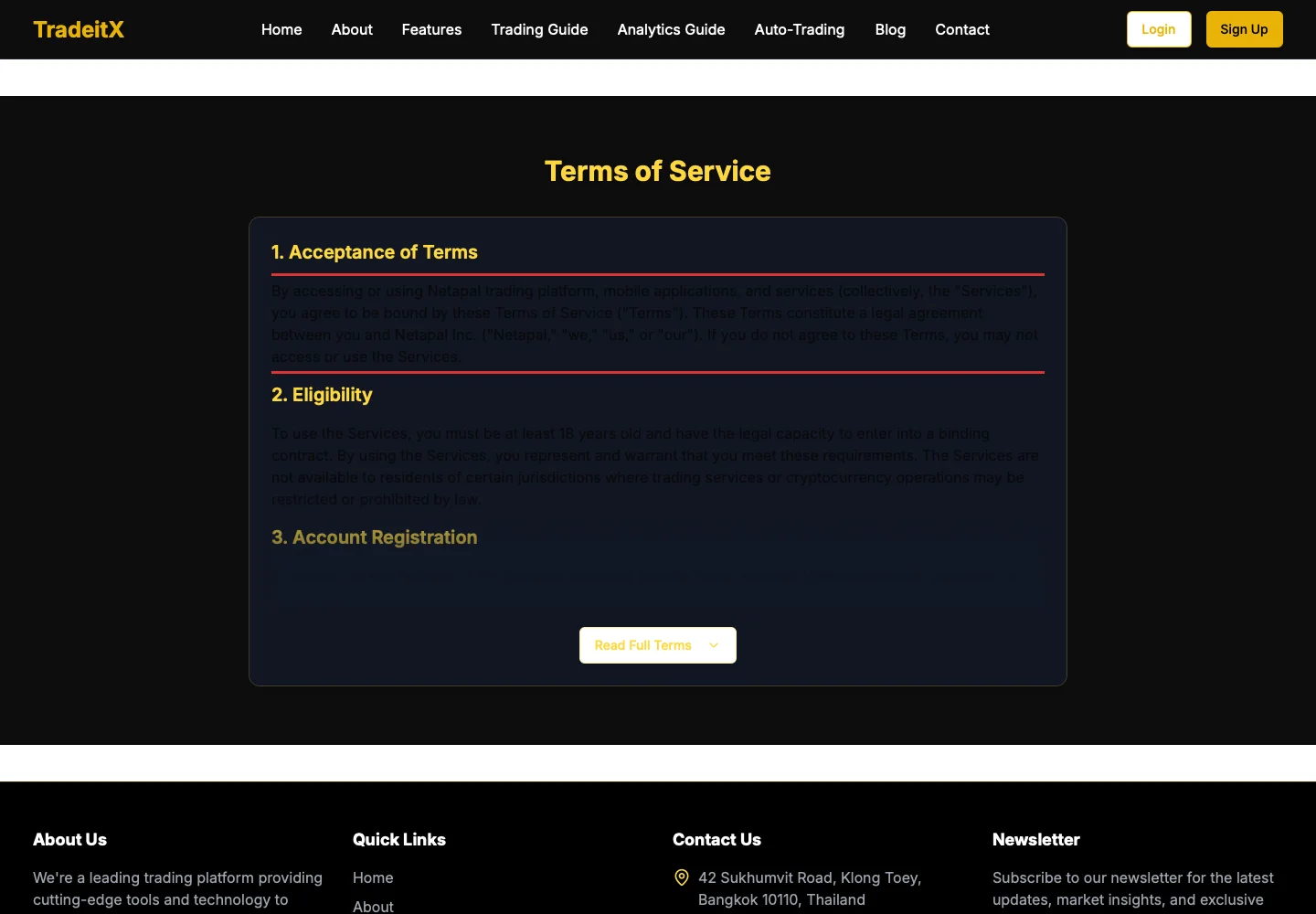 Условия сервиса Netapal с указанием Netapal Inc
